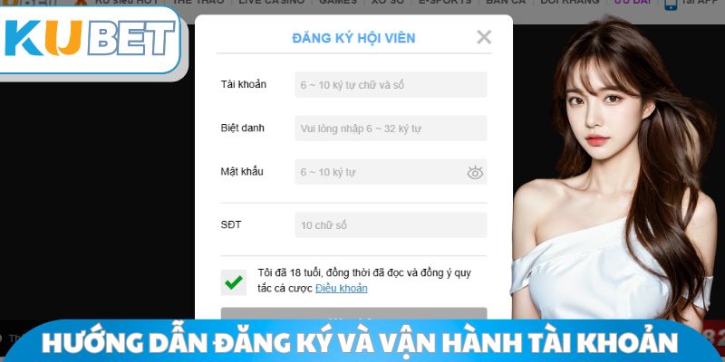 Hướng dẫn đăng ký và vận hành tài khoản cá nhân