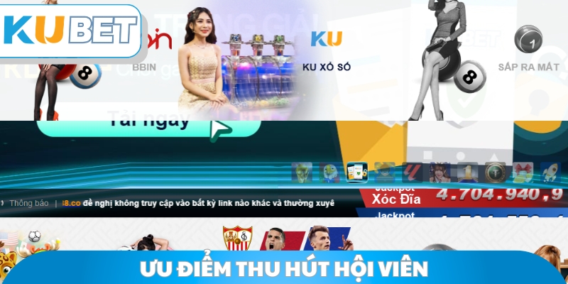 Ưu điểm thu hút hội viên